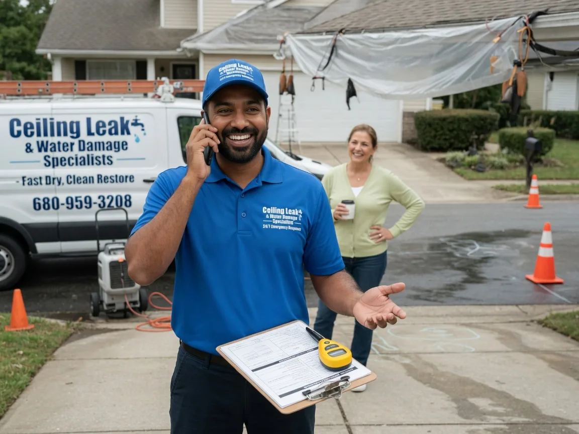 Ceiling Leak Cleanup Petersburg, TX FAQs